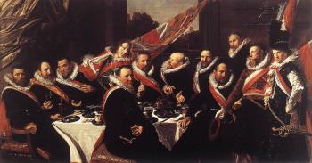 Frans Hals : Banquet of the Officers of the St George Civic Guard